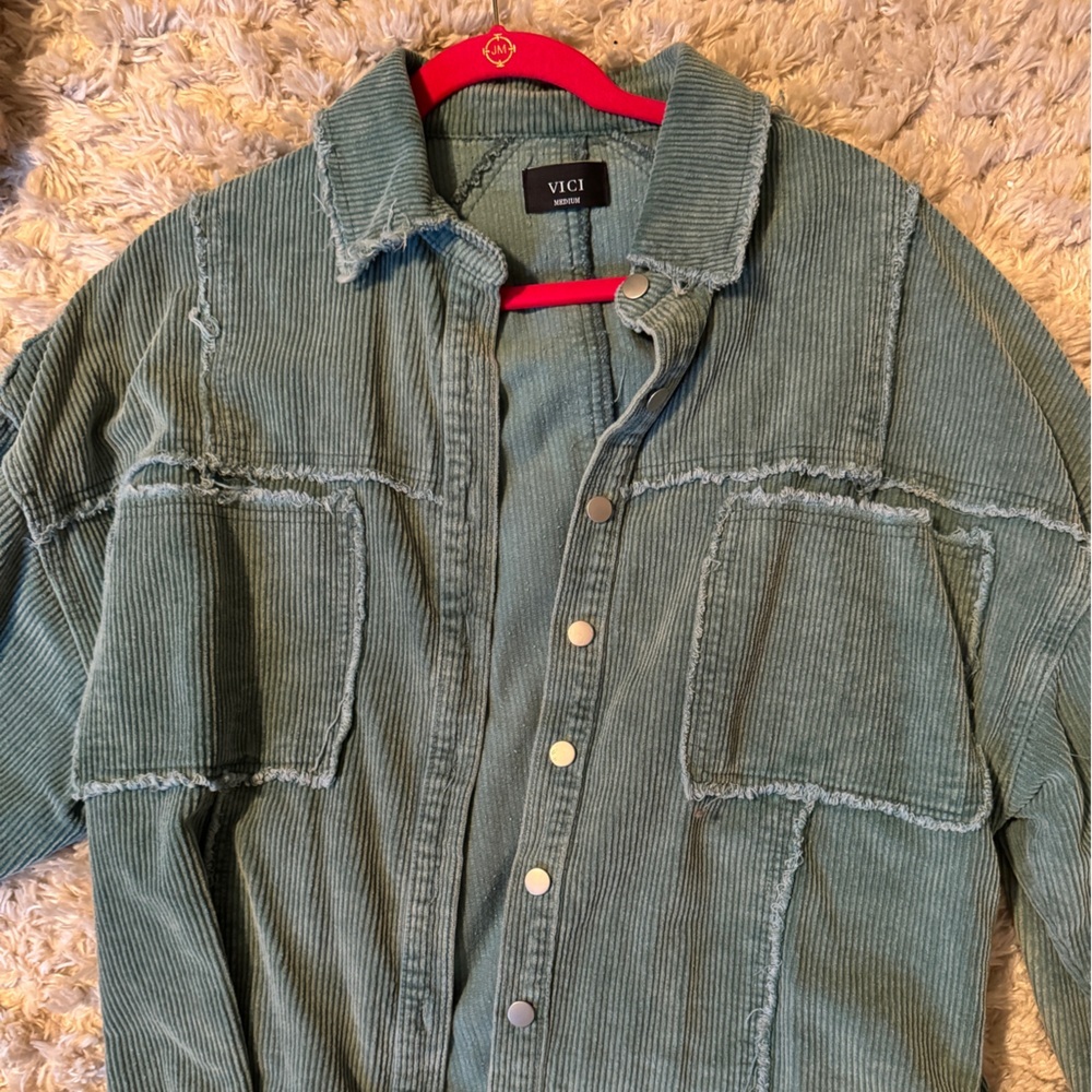 Vici women’s corduroy shacket